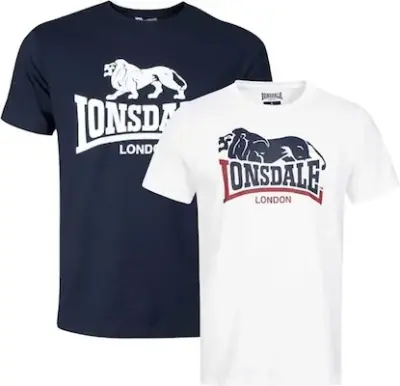 👕 2er Pack Lonsdale Loscoe T-Shirt ab 17,99€ (statt 26€)