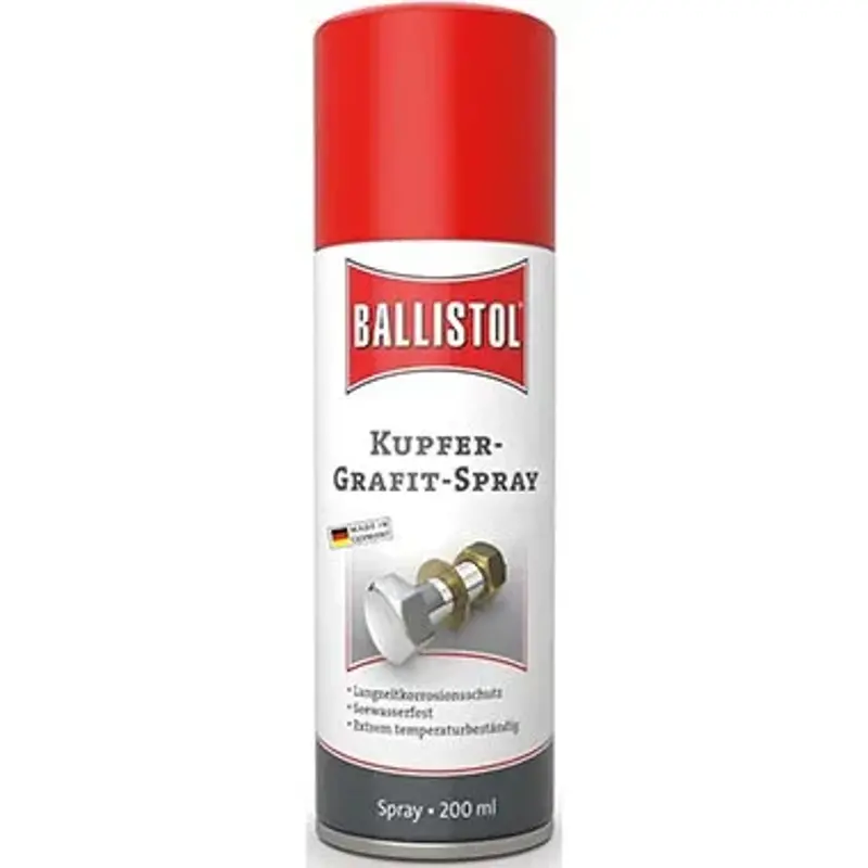 🔩 Ballistol Kupfer-Grafit Spray, 200ml ab 4€ (statt 9€)