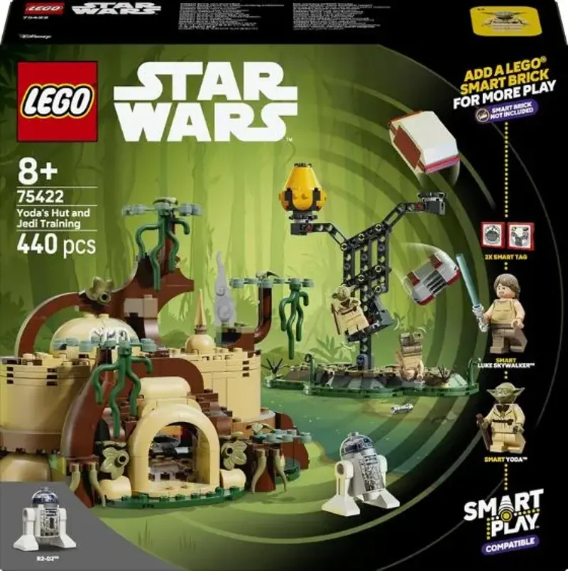 🚀 LEGO 75422 Star Wars Smart Play – Jedi-Training an Yodas Hütte für 39,99€ (statt 50€)