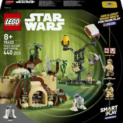 🚀 LEGO 75422 Star Wars Smart Play – Jedi-Training an Yodas Hütte für 39,99€ (statt 50€)