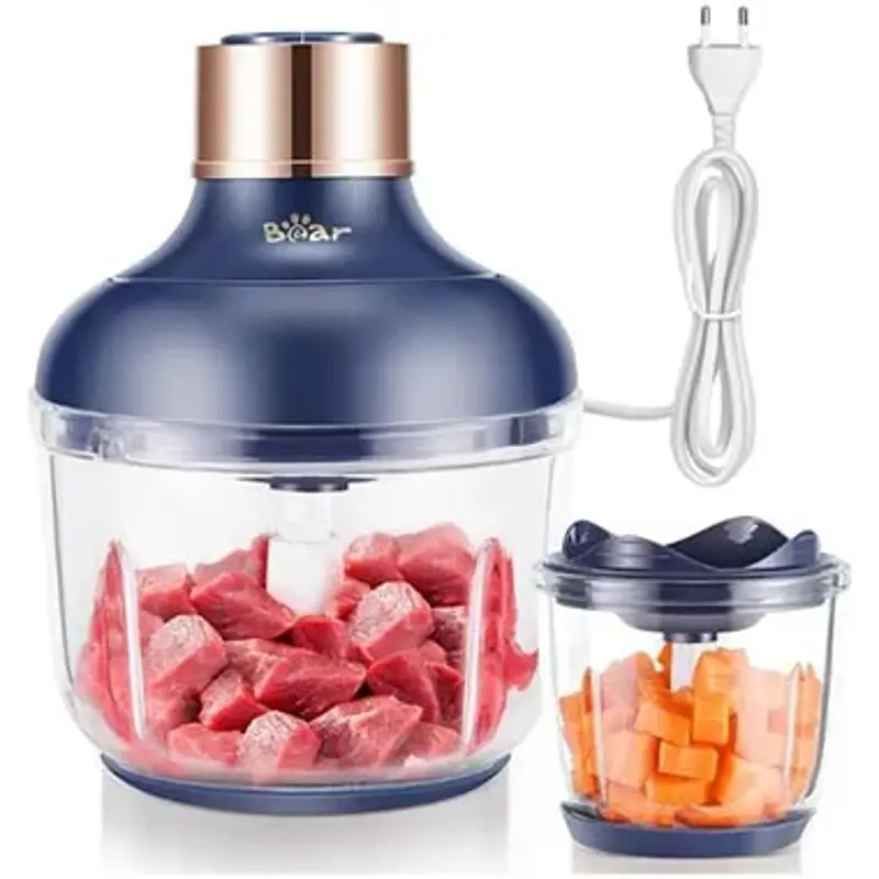 🍲 Bear Mini Zerkleinerer mit 2 Geschwindigkeitsstufen für 19,99€ (statt 35€)