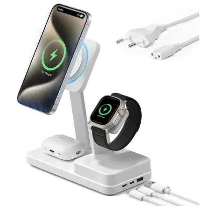 ⚡ ESR 100W 6 in 1 GaN Magsafe Ladestation für 39,99€ (statt 80€)