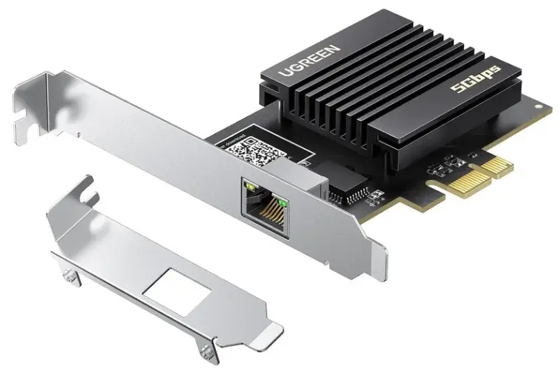 ⏲ UGREEN PCIe Netzwerkkarte 5Gbps für 35,99€ (statt 46€)