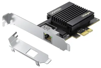 ⏲ UGREEN PCIe Netzwerkkarte 5Gbps für 35,99€ (statt 46€)