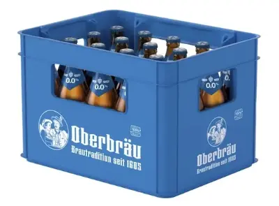 🍺 20er Kiste Oberbräu Hell alkoholfrei 0,0%, je 0,5 L für 13,49€ (statt 18€)
