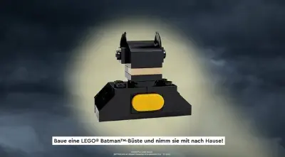 Gratis: LEGO Batman-Büste bei Bauaktion in LEGO Stores am 17.09.