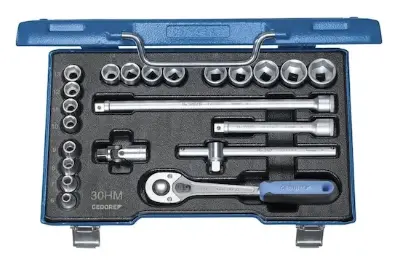 🛠️ Gedore 30 HMU-10 Steckschlüssel-Satz 3/8″, 22-teilig für 183€ (statt 239€)