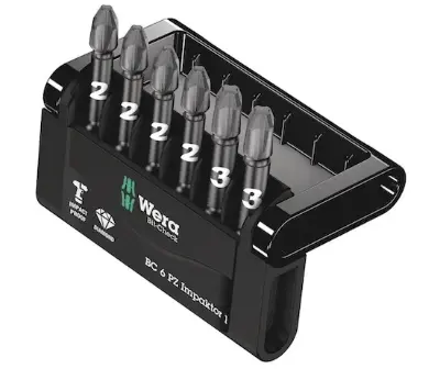 🪛 Wera Bit-Check 6 PZ Impaktor, 6-teilig für 12,99€ (statt 22€)