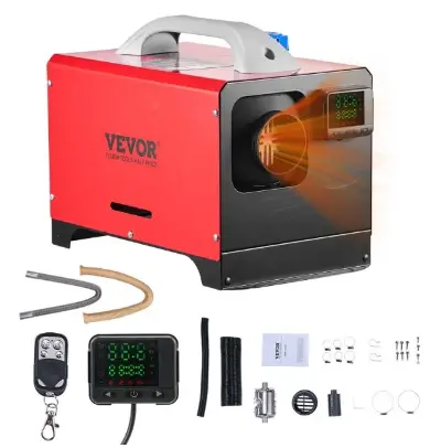 🌡️ VEVOR Diesel Standheizung 5-8KW 12-24V mit Fernbedienung für 62,88€ (statt 96€)