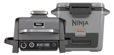🥩 Ninja Woodfire Elektro-Grill & Smoker + FrostVault Kühlbox für 264,99€ (statt 399€)