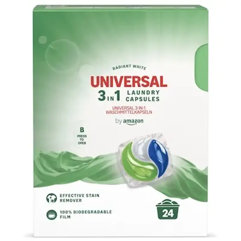 🧺☺️ by Amazon Universal Wäschekapseln (24WL) für 4,50€ (statt 6€)
