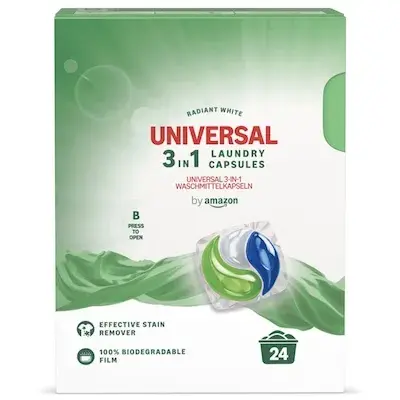 🧺☺️ by Amazon Universal Wäschekapseln (24WL) für 4,50€ (statt 6€)