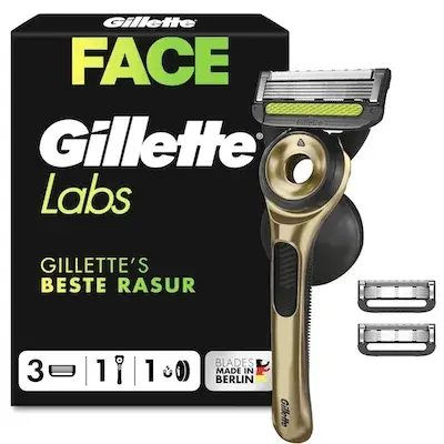 🪒 GilletteLabs Herren Rasierer Champion Gold Edition für 20€ (statt 26€)
