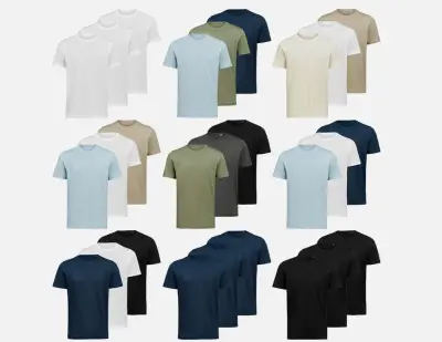 👕👕 Untagged Movement 3410010 – 3er Pack Herren T-Shirts Rundhals für 26,95€ (statt 35€) 8,86€/Stück