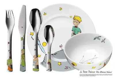 🍽️ WMF Kindergeschirr-Set Der kleine Prinz 6-teilig für 19,99€ (statt 35€)