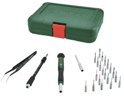 🔨 Bosch 24-tlg. Präzisions-Bit-Schraubendreher-Set für 18,48€ (statt 23€)