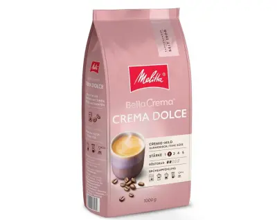 1kg ☕ Melitta BellaCrema Crema Dolce ganze Bohne für 11,58€ (statt 20€)