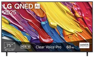 📺 LG 75QNED82A6 – 75 Zoll UHD Fernseher für 647€ (statt 730€)
