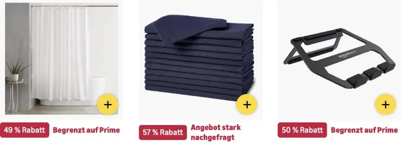 🤑 Amazon Basics Sale mit bis zu -57% z.B. Stabmixer für 17€ (statt 25€)