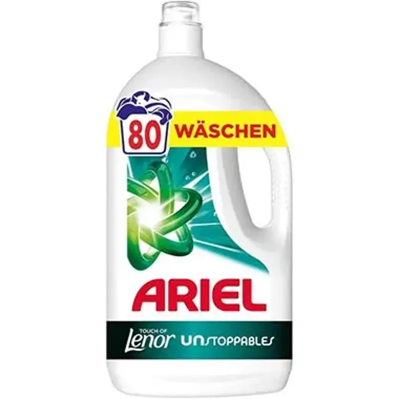 🫧 80WL Ariel Touch of Lenor Unstoppables Flüssigwaschmittel ab 15€ (statt 19€)