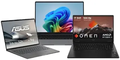 💻 Media Markt MwSt. geschenkt auf Windows Laptops – z.B. HP Omen 17 nur 1.007€ (statt 1.199€)