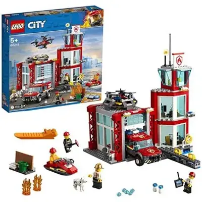🚒 LEGO 60215 City Fire Feuerwehr-Station für 119,99€ (statt 156€)
