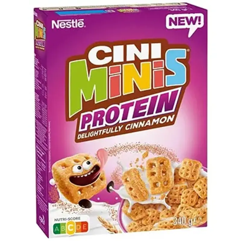 🥣 Nestle Cini Minis Protein, Zimt Cerealien, 340g ab 2,37€ (statt 4€)