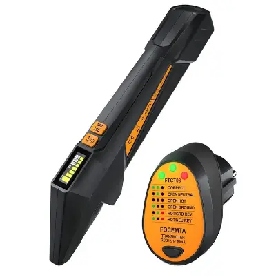 ⚡️ focemta Sicherungsfinder, Steckdosentester & NCV Spannungsprüfer für 41,99€ (statt 60€)