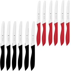 WMF Classic Line Frühstücksmesser Set 6-teilig 23cm, Schwarz oder Rot ab 15,49€ (VG: ab 24,83€)