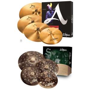 Zildjian A391, sweet ride box set, Schlagzeug Beckenset für 688€ | Zildjian S Series Dark Beckenset für 578€ [Kytary]