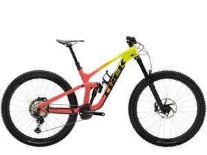 MTB Trek Slash 9.8 XT 29" (Vollcarbon Rahmen+LRS 30+Lenker/XT 12sp/14.6kg) radioactive coral to yellow fade - 2022 (ML)