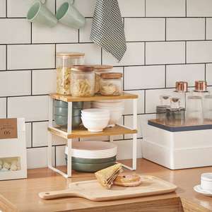 2er-Set Küchenregal / Schrank-Organizer für 4,99€ (ochama Neukunden, sonst 9,99€) + 4€ Versand