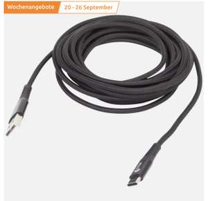 [action] Sologic Daten- und Ladekabel USB-A zu USB-C 3 m | verschiedene Varianten
