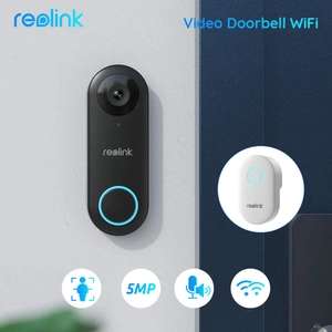 Reolink Video Doorbell PoE 2K+ 5 MP intelligente Video-Türklingel mit Gong