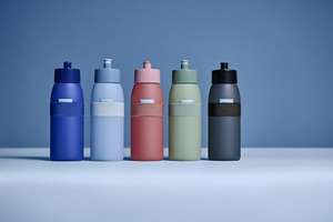Mepal Sporttrinkflasche Ellipse – 500 ml Inhalt – praktische Wasserflasche – weiches herausziehb. Mundstück – spülmaschinenfest (/Müller Abh