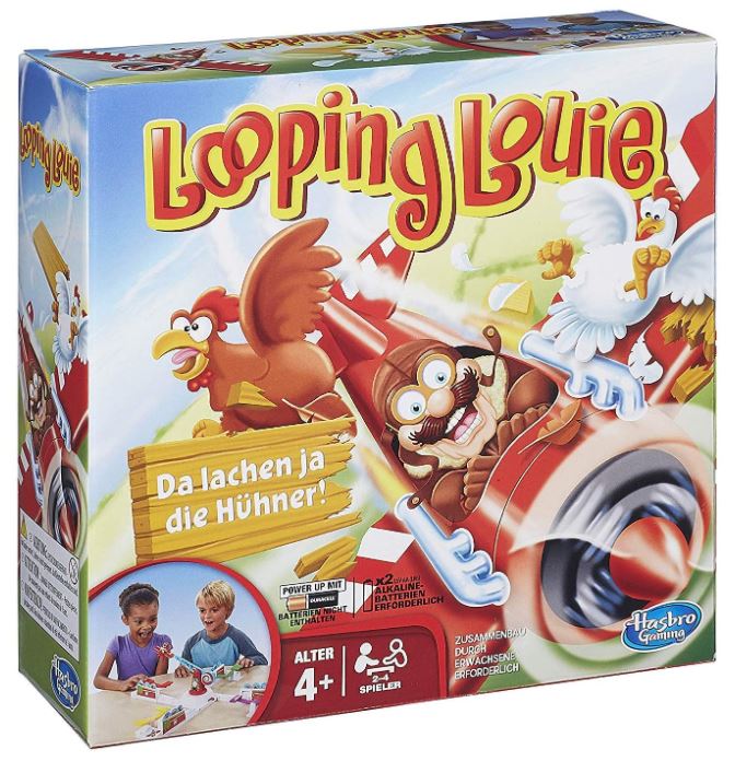 Hasbro Kinderspiel Looping Louie für 2-4 Spieler ab 4 Jahren für 19,99€ (VG: 26,98€)