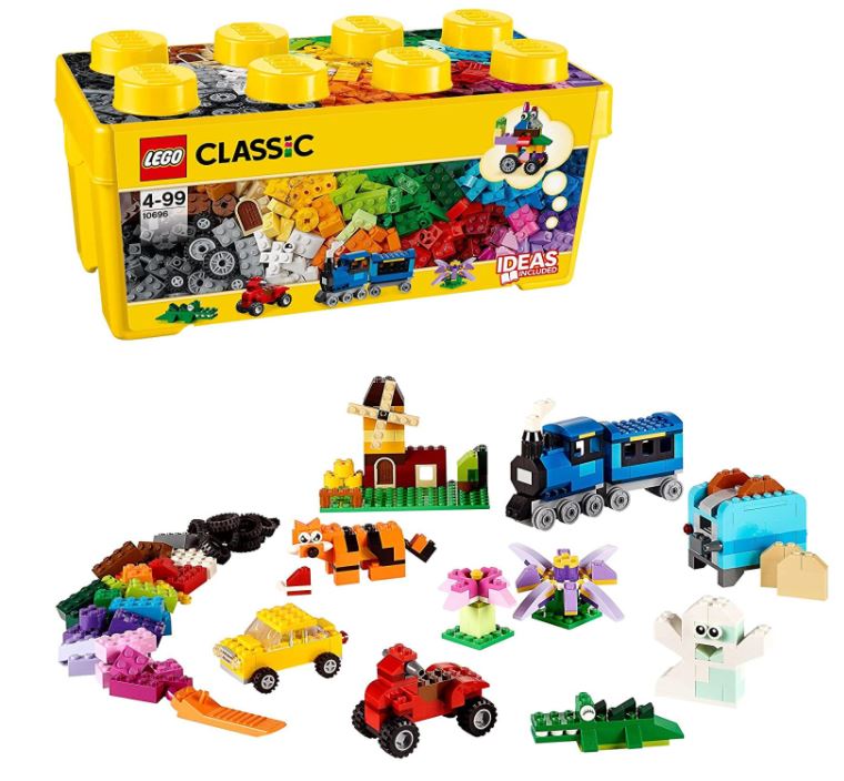 [schnell!] LEGO Classic mittelgroße Bausteine-Box (10696) für 16,99€ (VG: 22,07€)