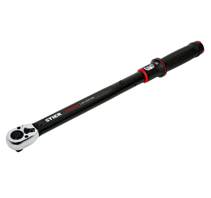 [neuer Bestpreis] STIER Drehmomentschlüssel Premium+ (1/2 Zoll Aufnahme, 40 – 200 Nm) für 55,50€ (statt 69,24€)