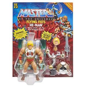 [prime] He-Man mit fliegenden Fäusten / 14 cm große Actionfigur / Flying Fists / MOTU / Masters of the Universe / Mattel