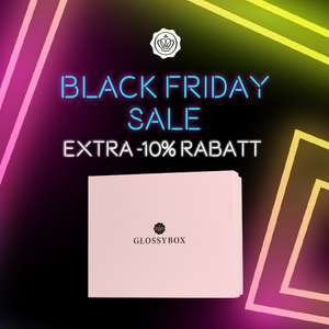 [GLOSSYBOX] CYBER SALE mit bis zu -60% Rabatt + EXTRA 15% Rabatt | KEIN ABO z.B. Mystery Box für 6,80 €, Men Box für 12,64 €