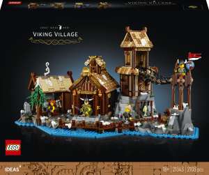 Lokal - LEGO Ideas 21343 Wikingerdorf, Mittelalter-Modellbausatz für Erwachsene