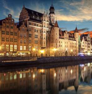 Danzig: 4* Scandic Hotel (Gym, Spa, Bew: 8.5 von 10, im Zentrum) im Januar & Februar 2024 im mit 2 Pers. ab 39€/Nacht (Return Flüge ab 19€)