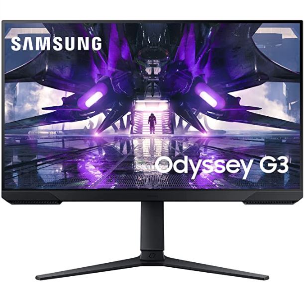 Samsung Odyssey G3 Monitor (27″, VA-Panel, FHD , AMD FreeSync Premium, 1 ms, 144 Hz) für 133,99€ (VG: 174,95€)