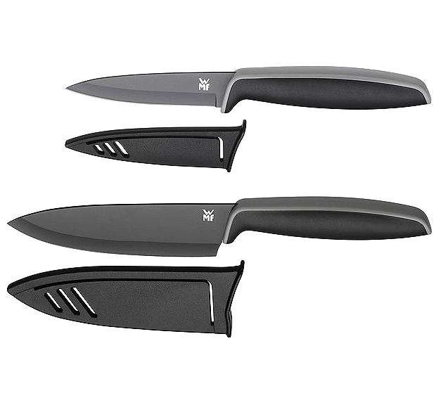 WMF Touch Messer-Set 2 tlg., Schwarz für 14,99€ (VG: 19,94€)