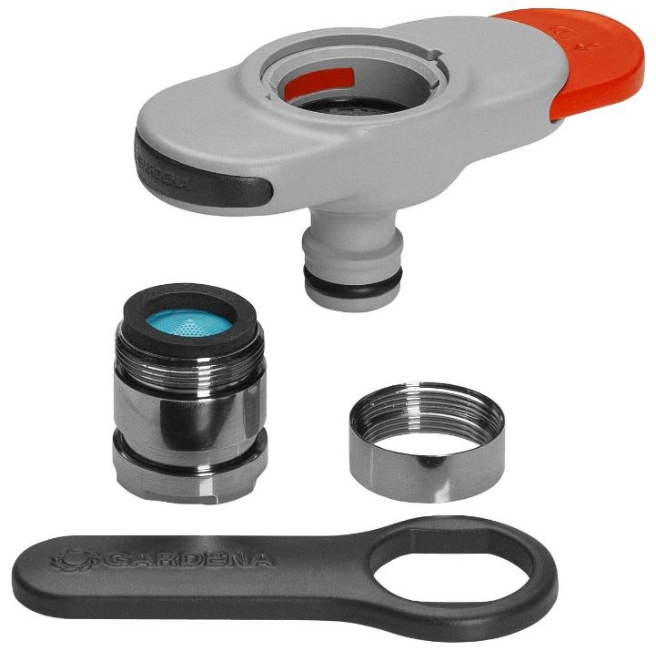 Gardena Hahnverbinder für Indoor-Wasserhähne für 8,95€ (VG: 14,97€)
