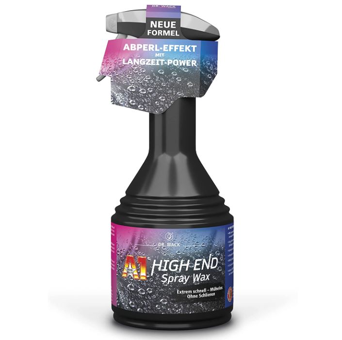 Dr. Wack A1 High End Spray Wax 500ml (für alle Lacke) für 12,89€ (VG: 16,89€) oder Dr. Wack – A1 HIGH END Speed Detailer 500 ml für 11,95€ (VG: 16,38€)
