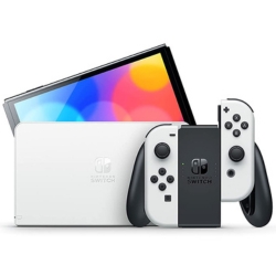 Nintendo Switch OLED in Weiß für 299,70€ (VG: 327,99€)