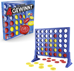Hasbro 4 gewinnt, Strategiespiel für 2 Spieler für 13,99€ (VG: 19,39€)