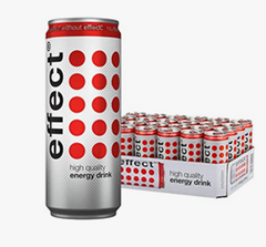 Effect Energy, 24er Pack, Einweg (24 x 330 ml) für 16,56€ zzgl. 6€ Pfand = 69 Cent je Dose