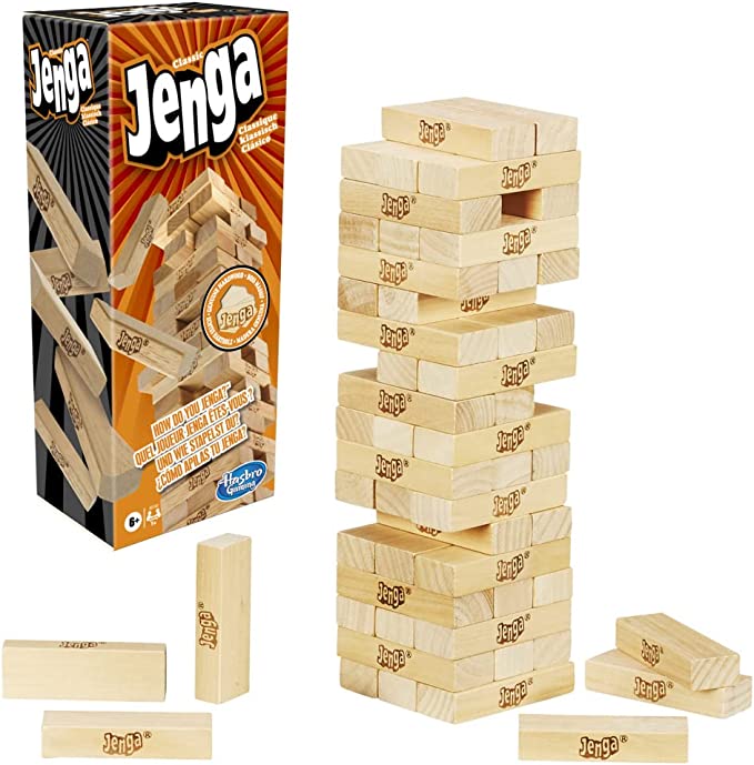 Reaktionsspiel Jenga Classic für 12,99€ (Vergleich: 19,93€)